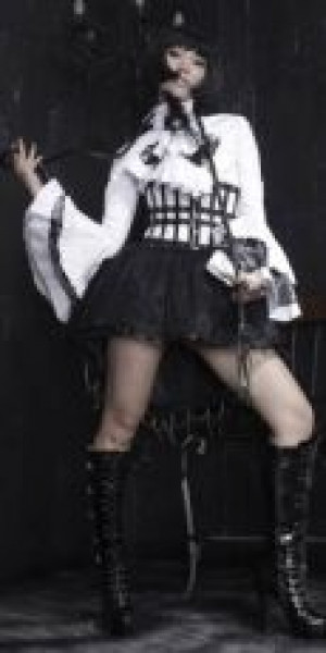  c  BLOUSE Punk Rave Y-213/WH -  