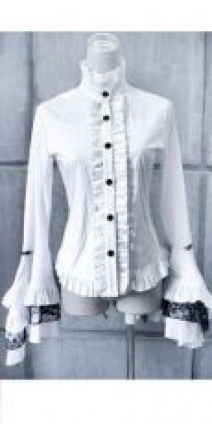  c  BLOUSE Punk Rave Y-213/WH -  