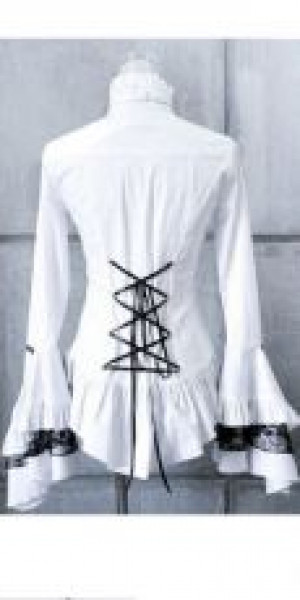  c  BLOUSE Punk Rave Y-213/WH -  