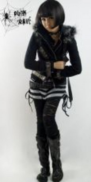  JACKET Punk Rave Y-264/BK -  