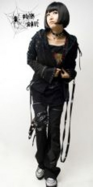  JACKET Punk Rave Y-268/BK-GY -  