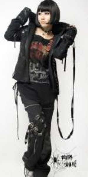  JACKET Punk Rave Y-268/BK-GY -  