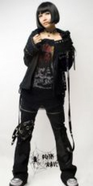  JACKET Punk Rave Y-268/BK-GY -  