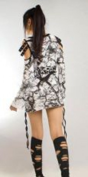  T-SHIRT Punk Rave T-216/WH -  