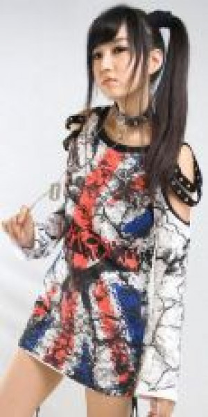  T-SHIRT Punk Rave T-216/WH -  
