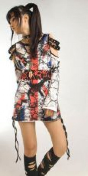  T-SHIRT Punk Rave T-216/WH -  