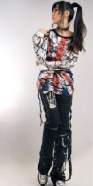  Trousers Punk Rave K-078/BK -  