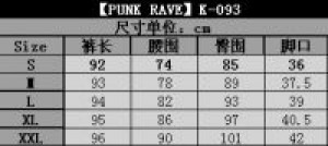   Punk Rave K-093/BK -  