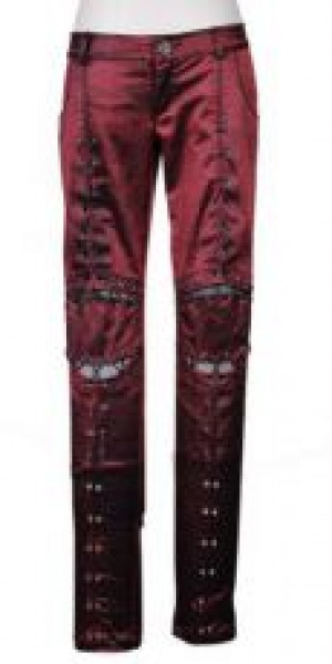  TROUSERS Punk Rave K-118/RD -  