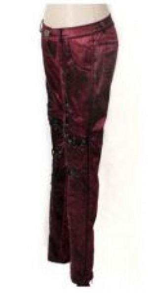  TROUSERS Punk Rave K-118/RD -  