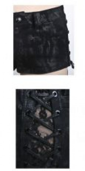  TROUSERS Punk Rave K-138/BK -  