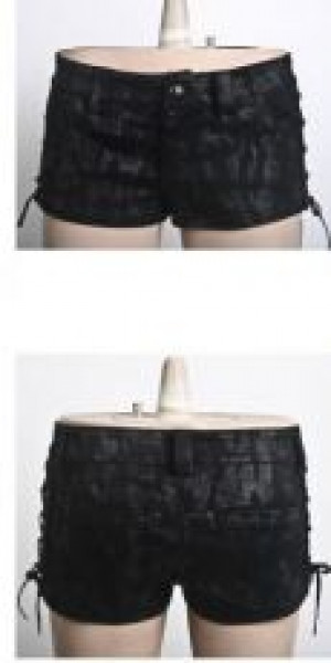  TROUSERS Punk Rave K-138/BK -  