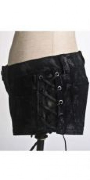  TROUSERS Punk Rave K-138/BK -  