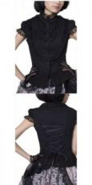  c  BLOUSE Punk Rave LY-010/BK -  