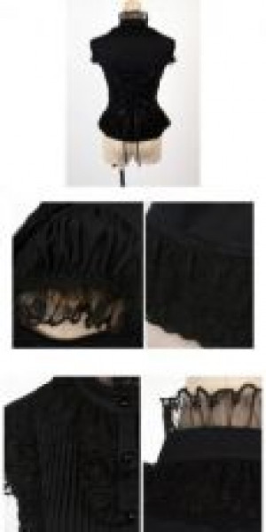  c  BLOUSE Punk Rave LY-010/BK -  