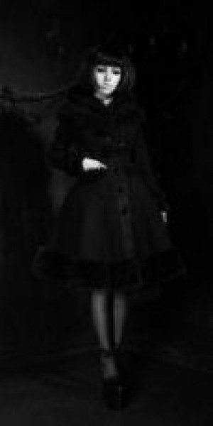  Coat Punk Rave LY-024/BK -  