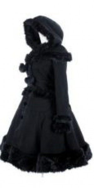  Coat Punk Rave LY-024/BK -  
