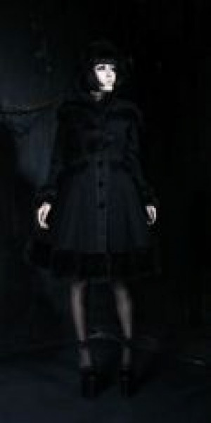  Coat Punk Rave LY-024/BK -  
