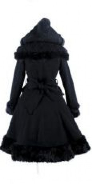  Coat Punk Rave LY-024/BK -  