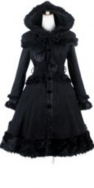  Coat Punk Rave LY-024/BK -  