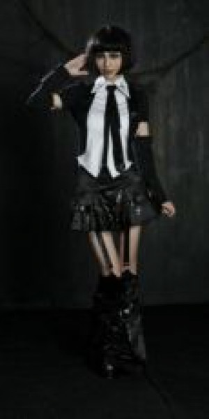  TROUSERS Punk Rave Q-129/BK -  