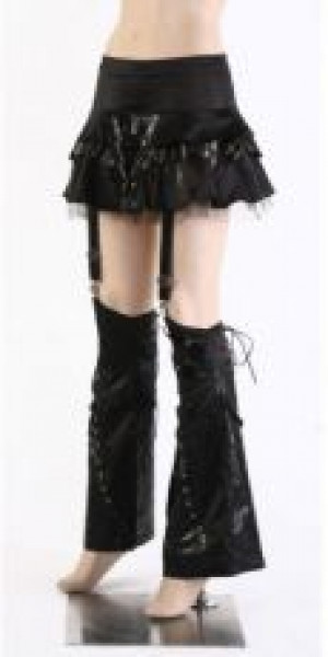  TROUSERS Punk Rave Q-129/BK -  