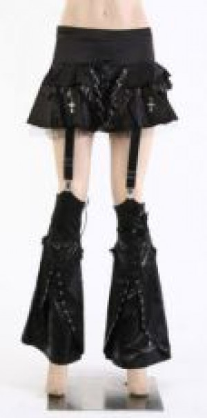  TROUSERS Punk Rave Q-129/BK -  