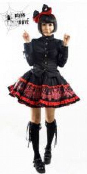  c  BLOUSE Punk Rave Y-267/BK -  