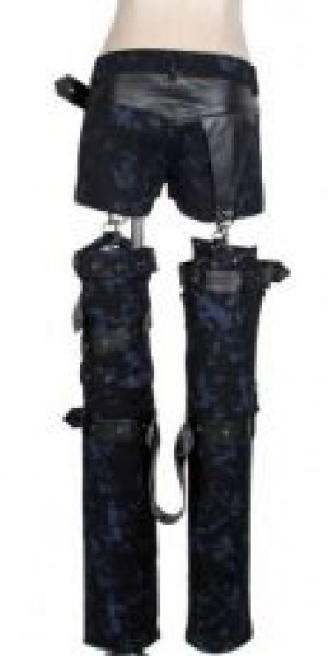  TROUSERS Punk Rave K-126/BK -  