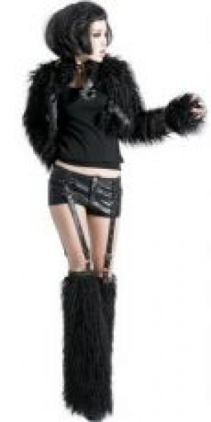  TROUSERS Punk Rave K-147/BK -  