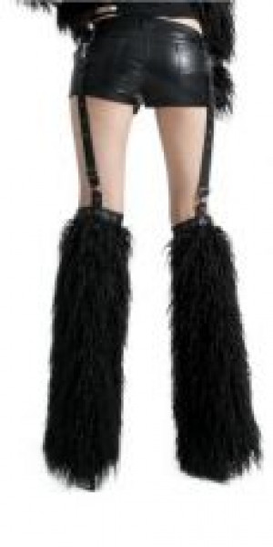  TROUSERS Punk Rave K-147/BK -  