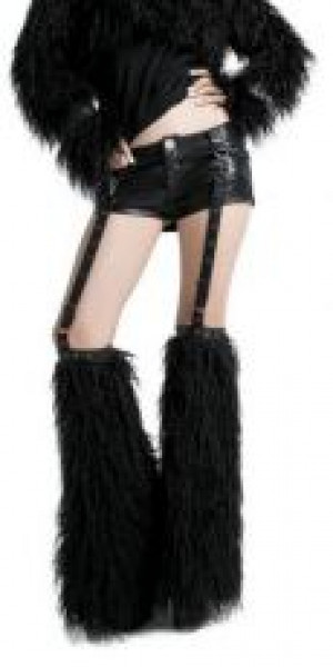  TROUSERS Punk Rave K-147/BK -  