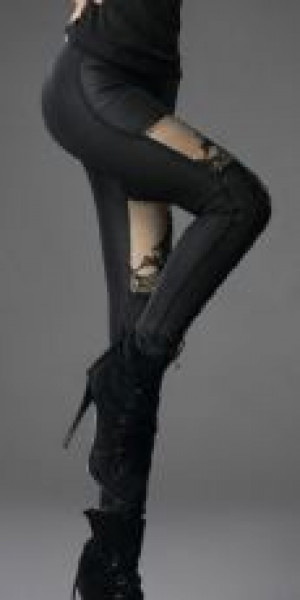  TROUSERS Punk Rave K-244/BK -  