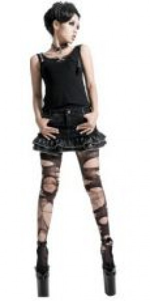 Skirt Punk Rave Q-195/BK -  