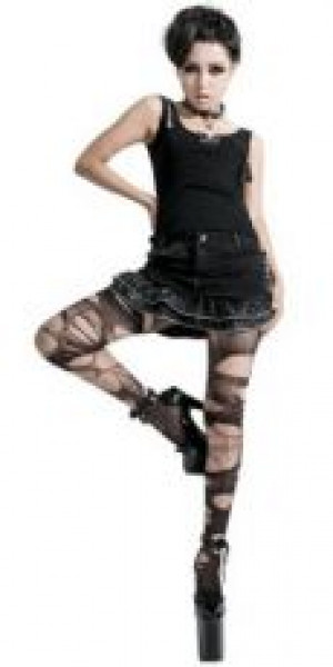  Skirt Punk Rave Q-195/BK -  