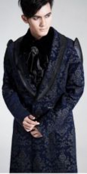  JACKET Punk Rave Y-448/BK-BL -  
