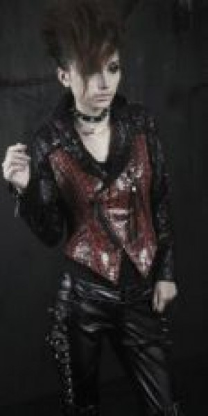  JACKET Punk Rave Y-369/BK-RD -  
