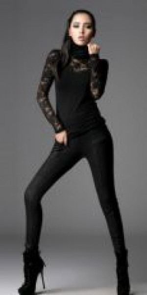  BLOUSE Punk Rave PT-004/BK -  