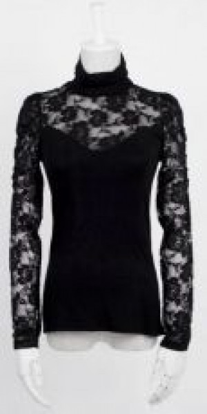  BLOUSE Punk Rave PT-004/BK -  