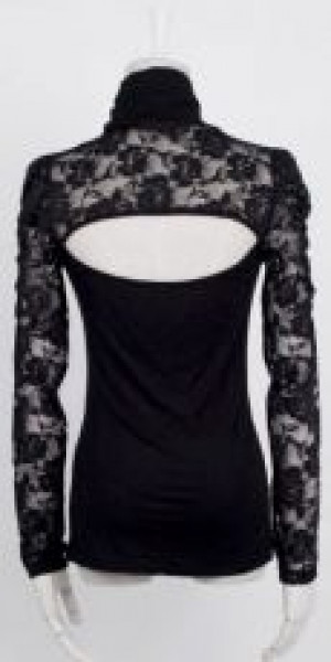  BLOUSE Punk Rave PT-004/BK -  
