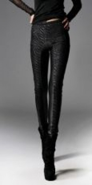  -  TROUSERS Punk Rave PK-009/BK -  