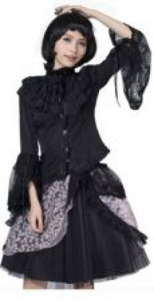  SKIRT Punk Rave LQ-006/BK-PI -  