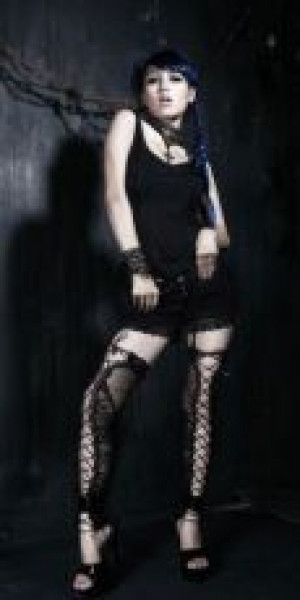  TROUSERS Punk Rave k-135/BK -  