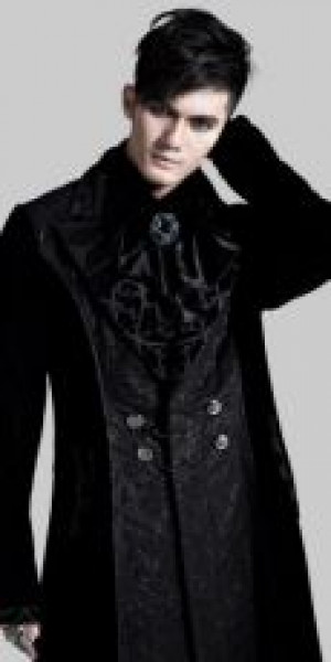  COLLAR Punk Rave S-131/BK -  