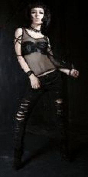  T-SHIRT Punk Rave T-286/BK -  