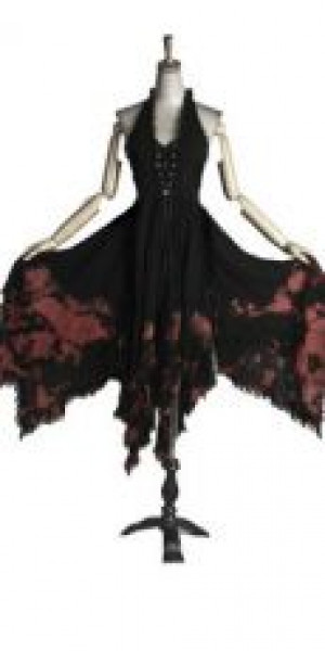  DRESS Punk Rave Q-172/BK-RD -  