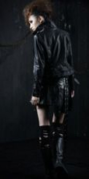  SKIRT Punk Rave Q-166/BK -  