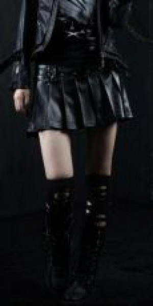  SKIRT Punk Rave Q-166/BK -  