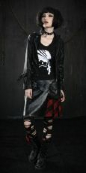  SKIRT Punk Rave Q-165/RD -  