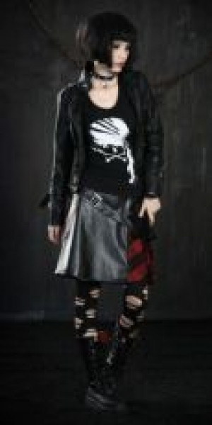  SKIRT Punk Rave Q-165/RD -  